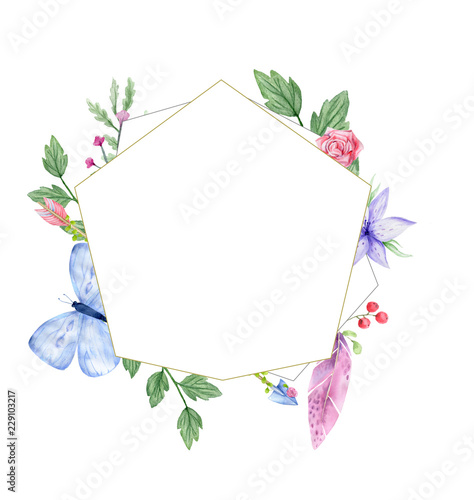 Wallpaper Mural Set of card with flower, leaves. Wedding ornament concept. Floral poster, invite. decorative greeting card or invitation design Spring card on white background Torontodigital.ca