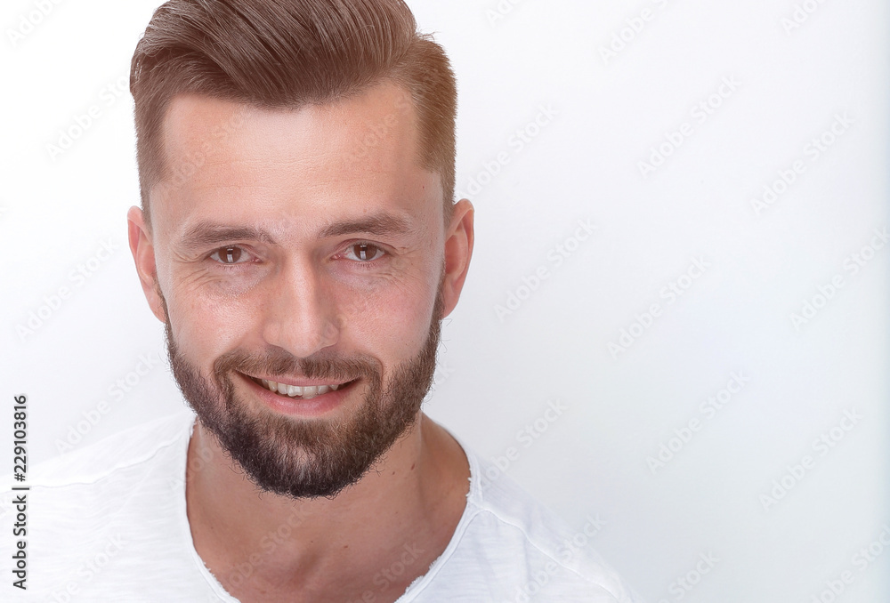 Obraz premium closeup.modern, relaxing young man