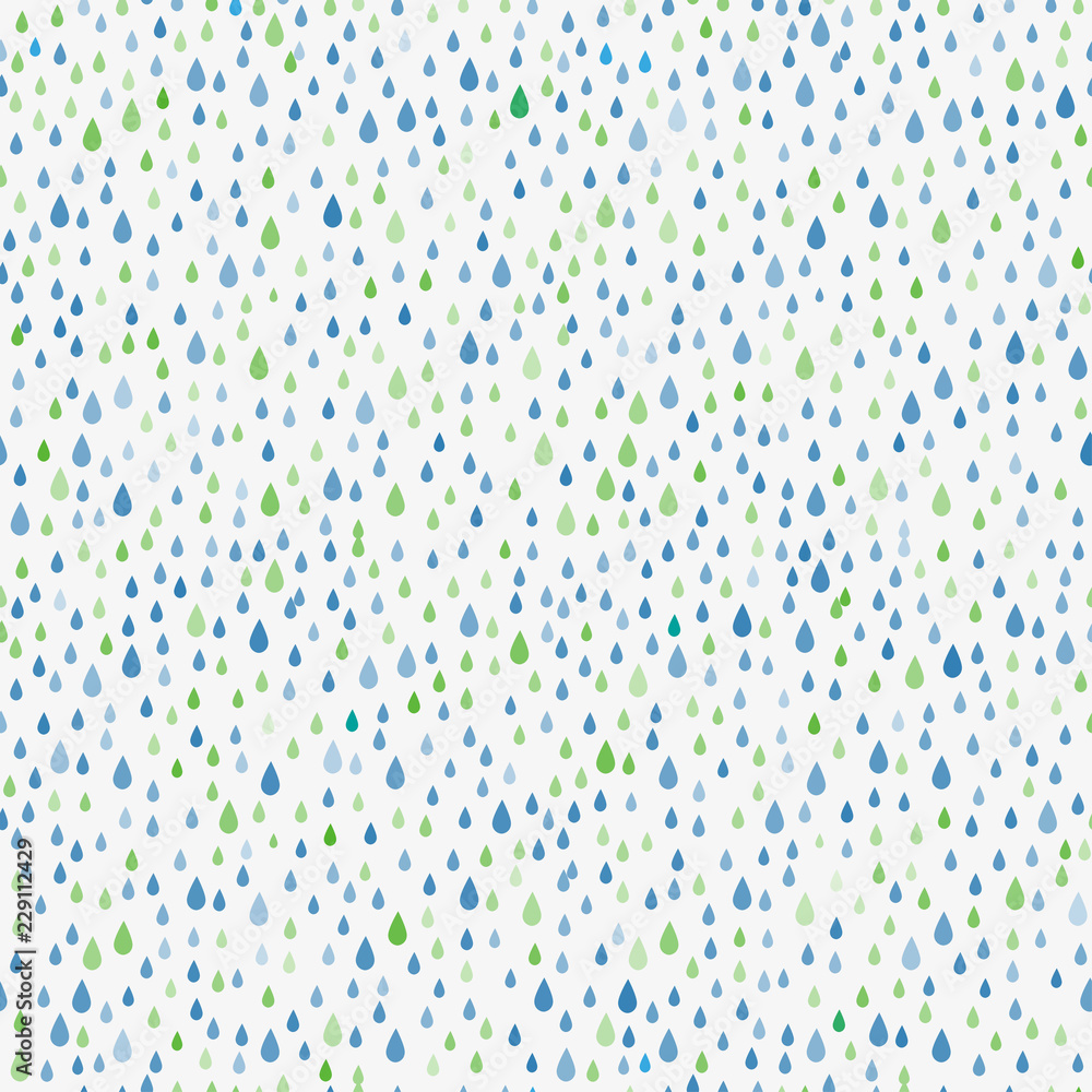 Drops of rain on a white background. Wallpaper, seamless. Can be adopted for packing, fabric. Drops of rain on a white background. Wallpaper, seamless. Can be adopted for packing, fabric.