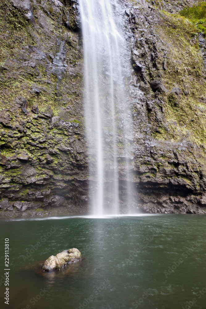 Obraz premium Hanakapi'ai Falls Long Exposure, Kauai