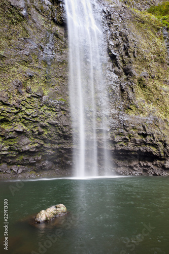 Hanakapi ai Falls Long Exposure  Kauai