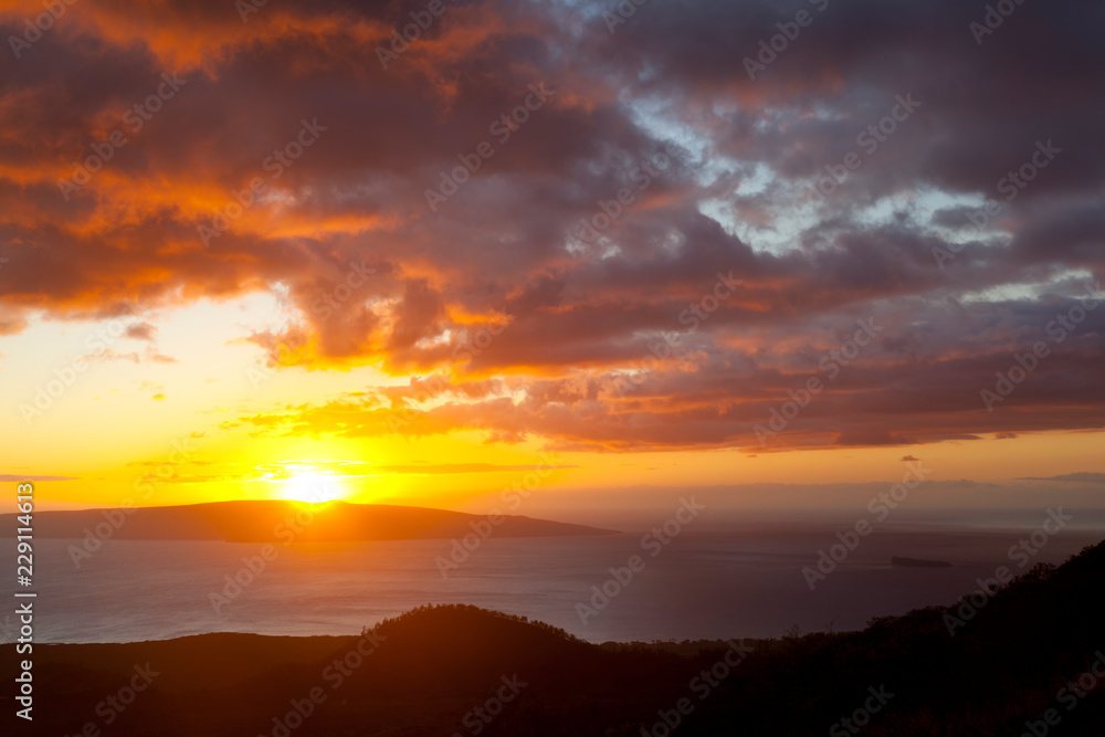 South Maui Sunset, Hawaii