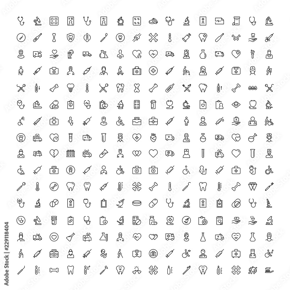 Orthodontic flat icon Orthodontic flat icon