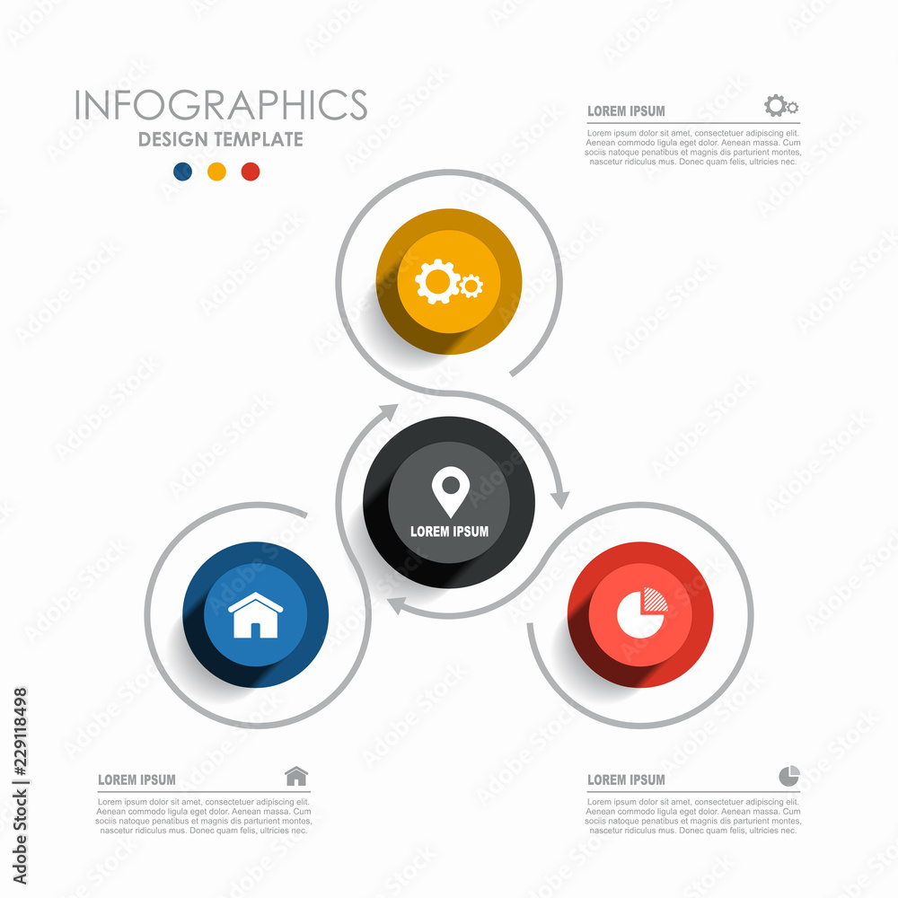 Infographic design template with place for your data. Vector illustration. Infographic design template with place for your data. Vector illustration.