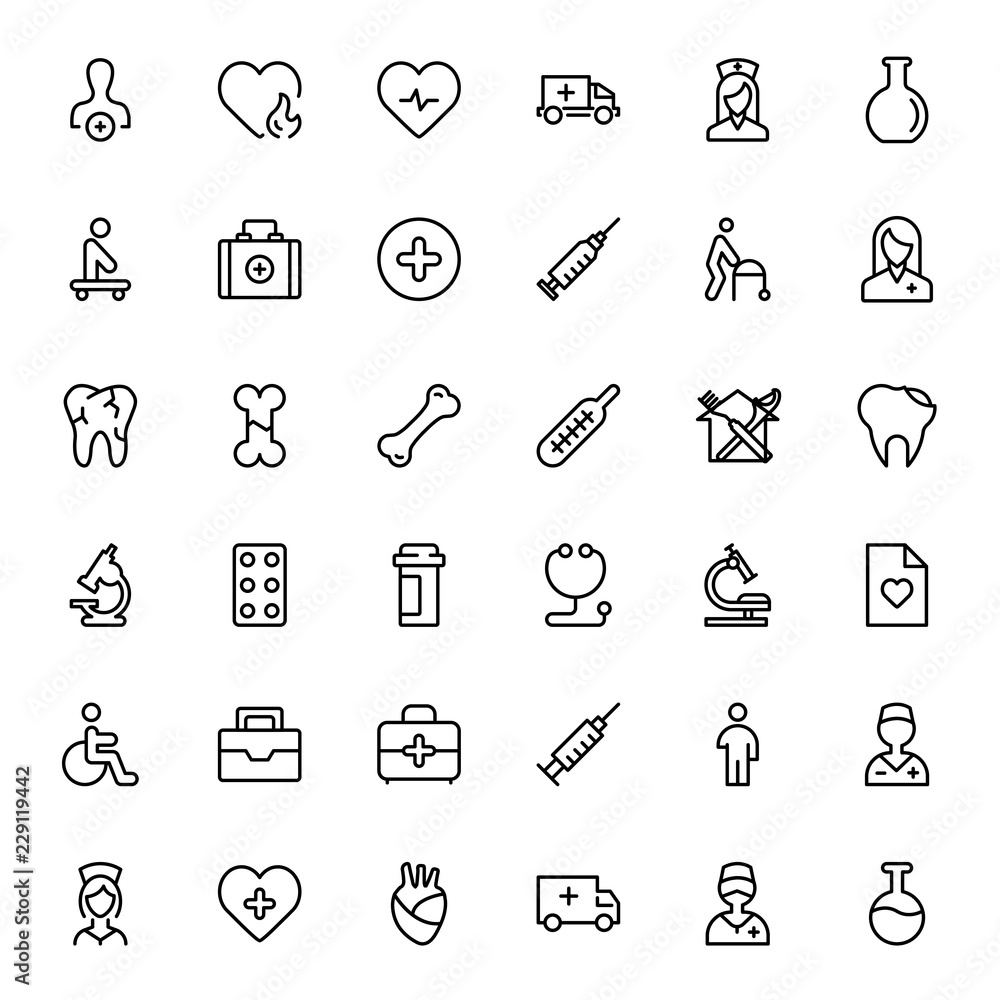 Dental flat icon Dental flat icon
