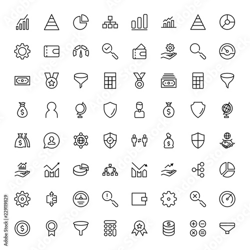Trade flat icon