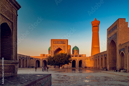 Kalyan Mosque in Bukhara photo