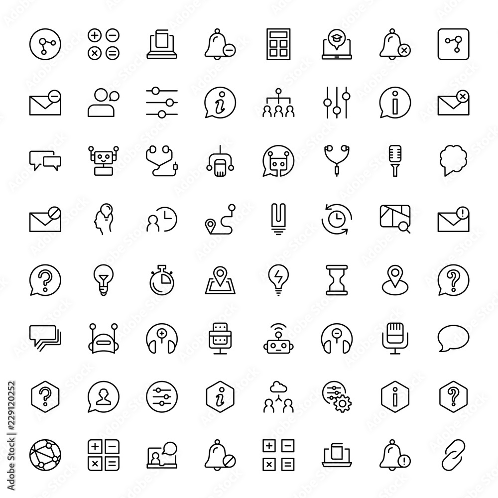 Technical support flat icon Technical support flat icon