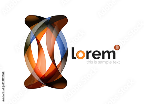 Logo, abstract geometric icon