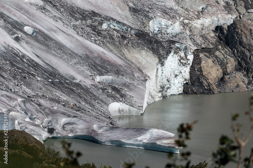 Mendenhall glacier near Juneau Alaska
 photo