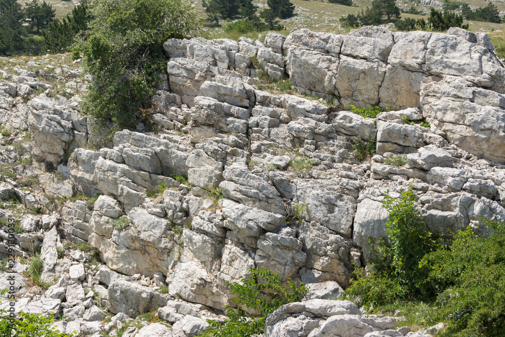Stones on Mount Ai-Petri