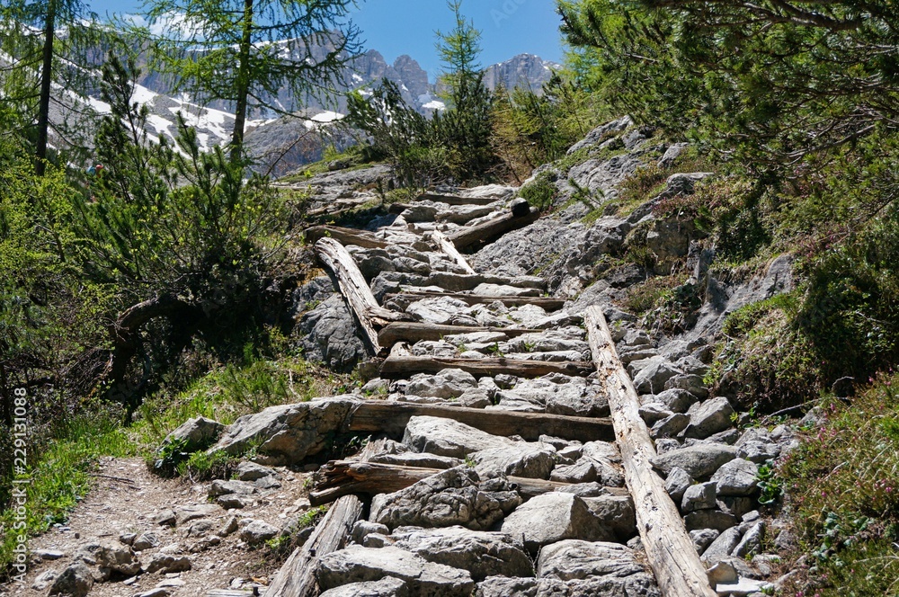Dolomiten Treppe