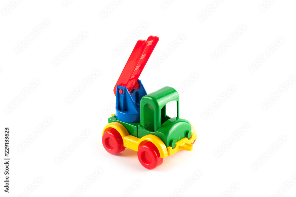 Toy car isolated on white Toy car isolated on white