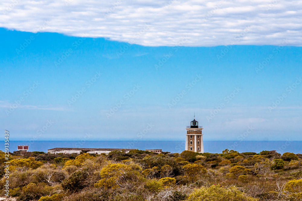 The lighthouse of Cape Sainte Marie, Madagascar