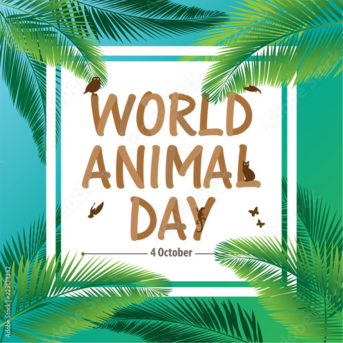 World Animal Day Card Design © DUYGU YALÇIN