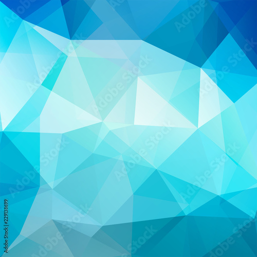 Abstract geometric style blue background. Blue business background Vector illustration