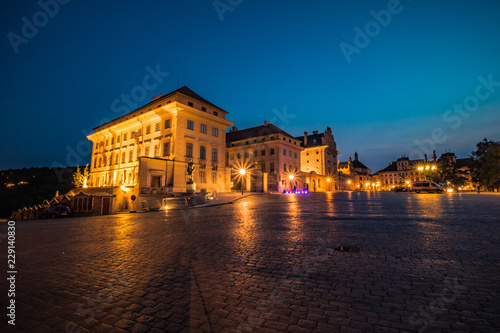 Der Hradschiner Platz in der Prager Altstadt, Tschechische Republik photo