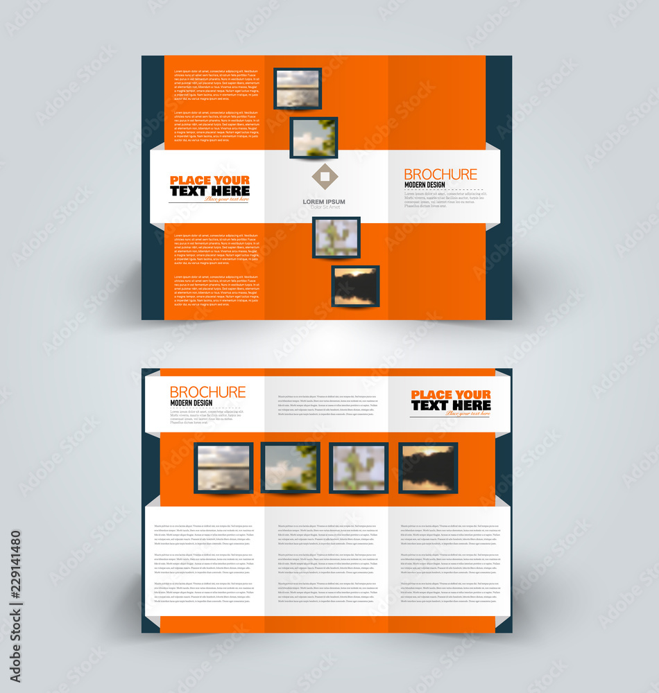 Fotografie Brochure design