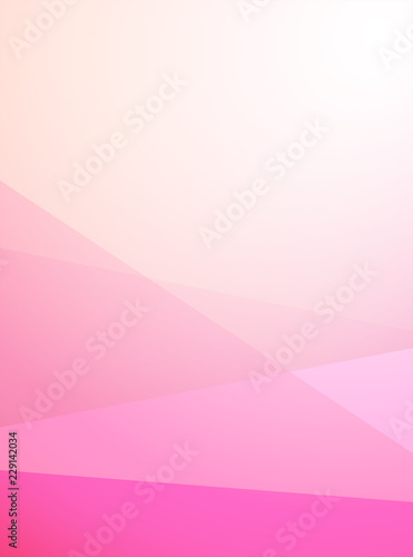 Vector Light Tender Abstract Background in Rose Magenta color. Vertical Modern Wallpaper with Geometric pattern.