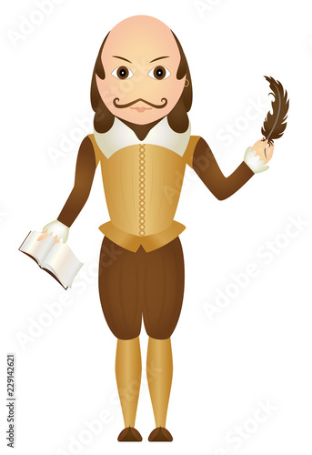 William Shakespeare - Famous playwright and poet