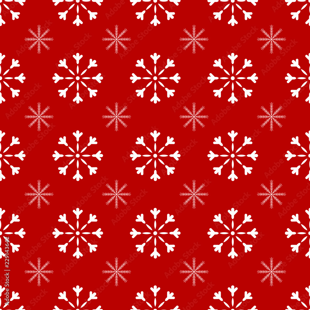 Seamless pattern with snowflakes. Vector illustration Seamless pattern with snowflakes. Vector illustration