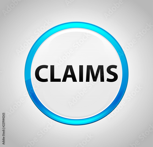 Free Download Claims Round Blue Push Button - GFXLoad