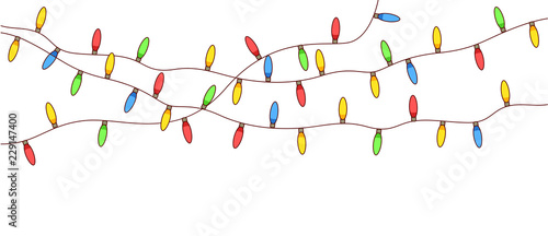 3 Lichterketten bunt Feier Party Jubiläum