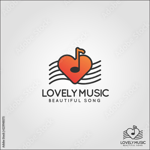 Lovely Music Logo - Easy listening relaxation music