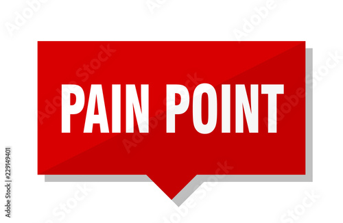 pain point red tag
