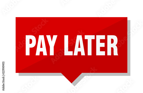 pay later red tag