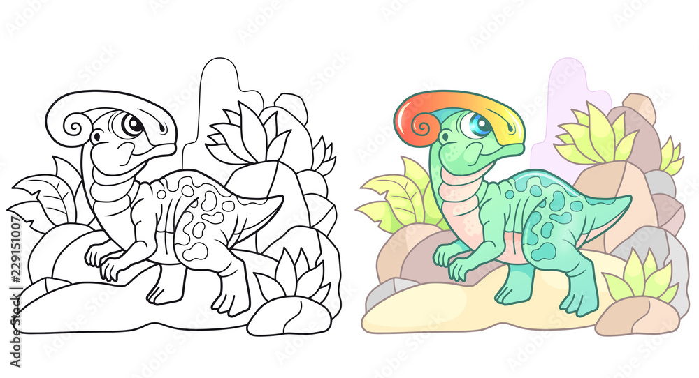 cartoon, small, cute dinosaur parasaurolophus, funny illustration
cartoon, small, cute dinosaur parasaurolophus, funny illustration