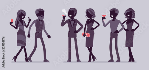High society party