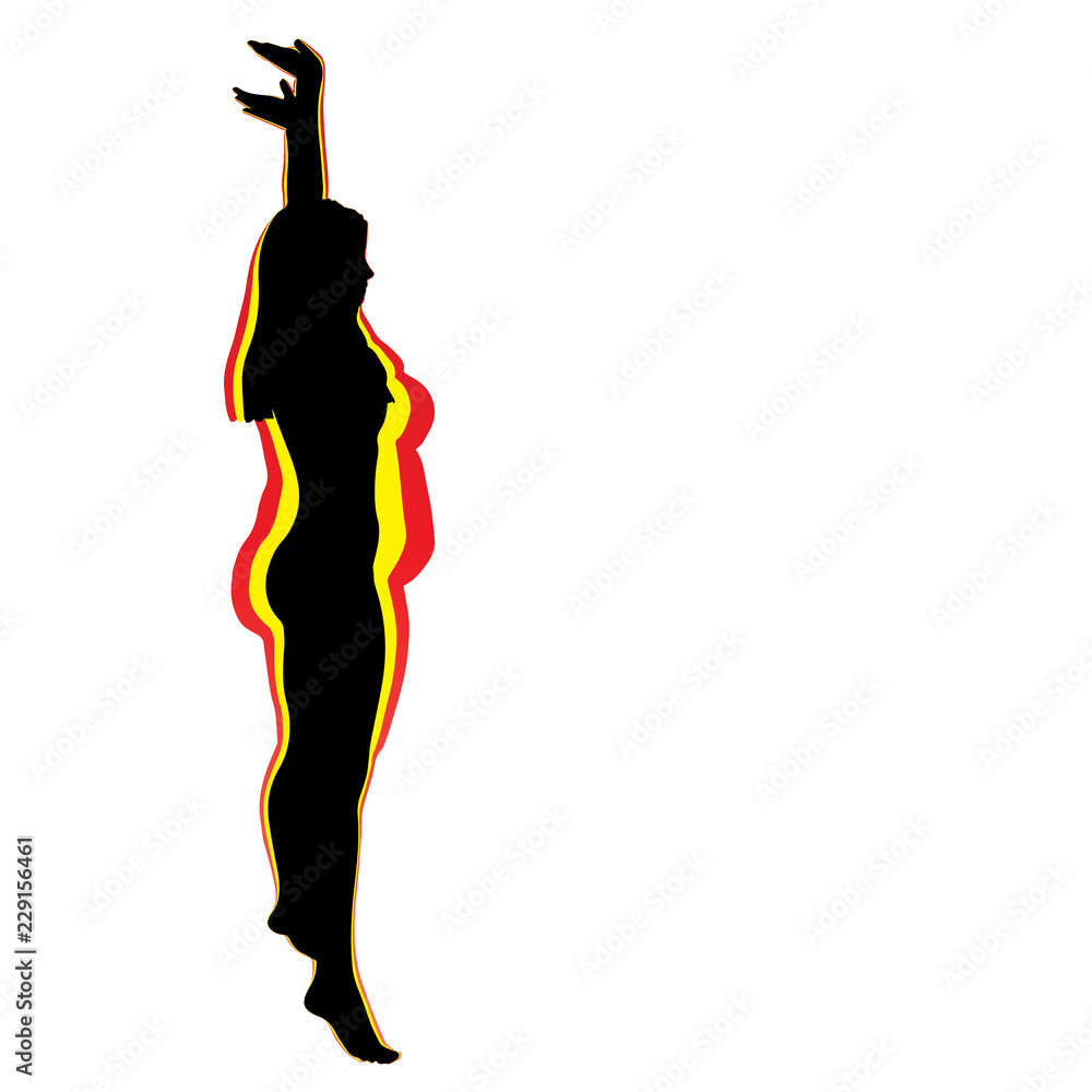 Vector conceptual fat overweight obese female vs slim fit healthy body after weight loss or diet with muscles thin young woman isolated. Fitness, nutrition or fatness obesity, health silhouette shape Vector conceptual fat overweight obese female vs slim fit healthy body after weight loss or diet with muscles thin young woman isolated. Fitness, nutrition or fatness obesity, health silhouette shape