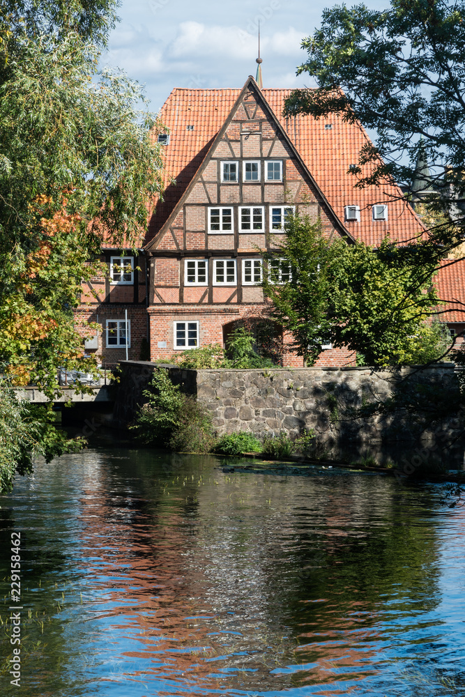 Historische Ratsmühle in Lüneburg