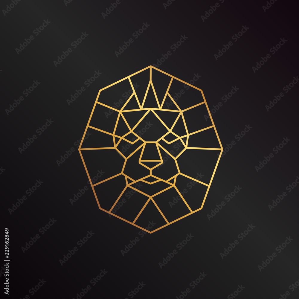 Lion logo. Lion head with crown - vector illustration, emblem design. Universal company symbol. Lion logo. Lion head with crown - vector illustration, emblem design. Universal company symbol.