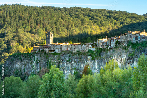 Castellfollit de la Roca in Spanien