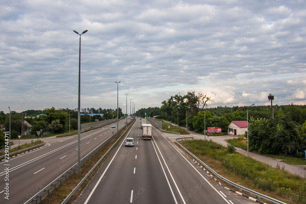 highway in Ukraine