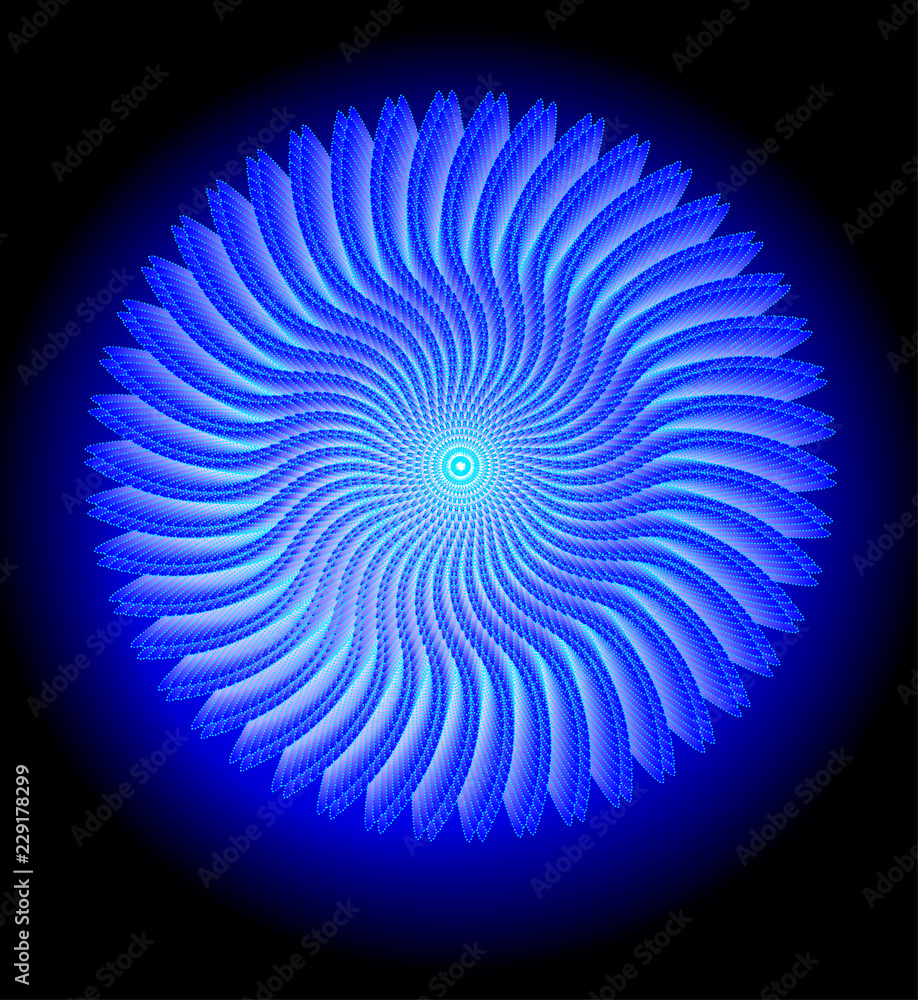Abstract rainbow decorative element. Abstract spirograph element for decorative design. Abstract rainbow decorative element. Abstract spirograph element for decorative design.