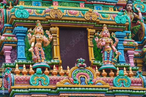 Deities at Sri Maha Mariamman photo
