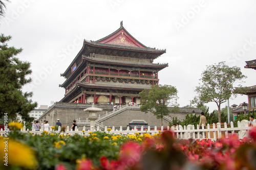The Xi'An Bell Tower in China