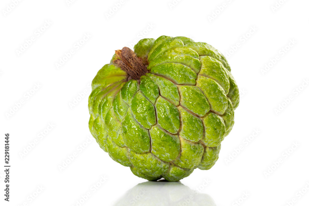 Fototapeta premium Custard apple isolated on white background 