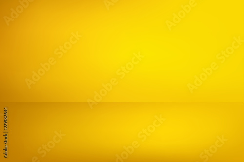 Wallpaper Mural Abstract bright yellow background. Empty room with spotlight effect. Vector EPS10 Graphic art design. Torontodigital.ca
