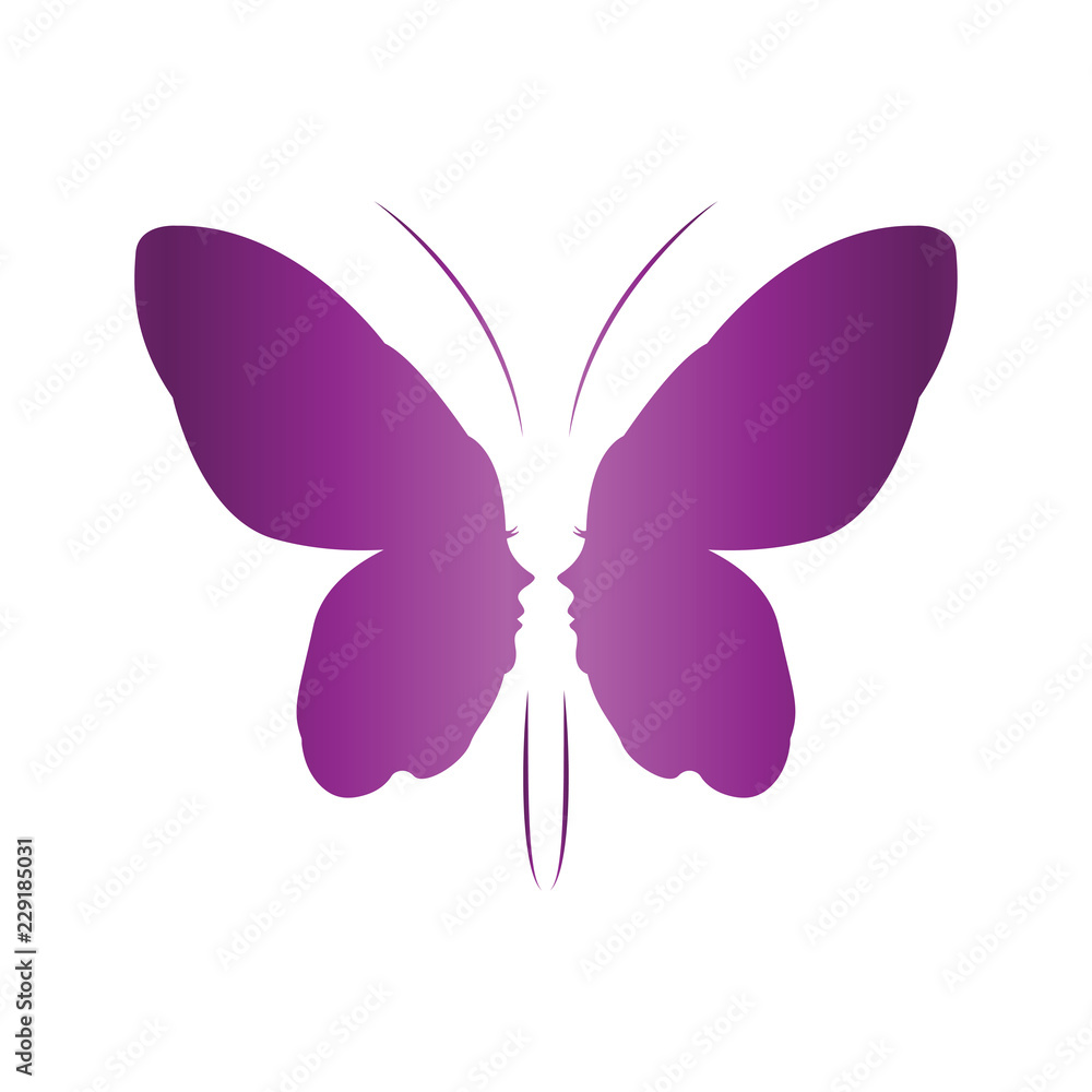 butterfly logo icon design template vector butterfly logo icon design template vector