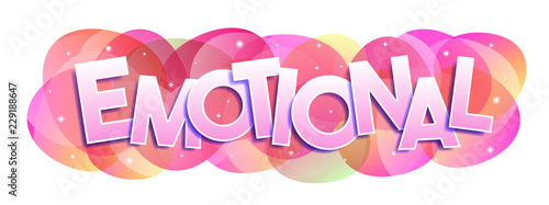 Emotional word vector concept
