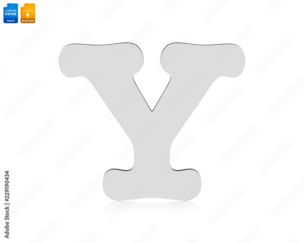 Letters Y made from wood material isolated on white background. Blank wooden font for your design. Clipping paths object. Letters Y made from wood material isolated on white background. Blank wooden font for your design. Clipping paths object.