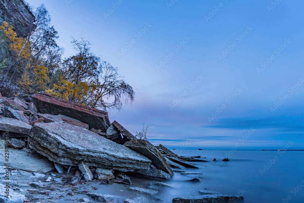 Beautiful sea with long exposure Beautiful sea with long exposure