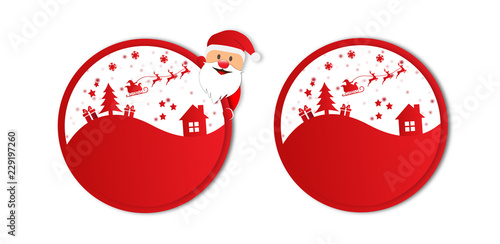 Weihnachten Button Sticker Weihnachtsangebote Aktion