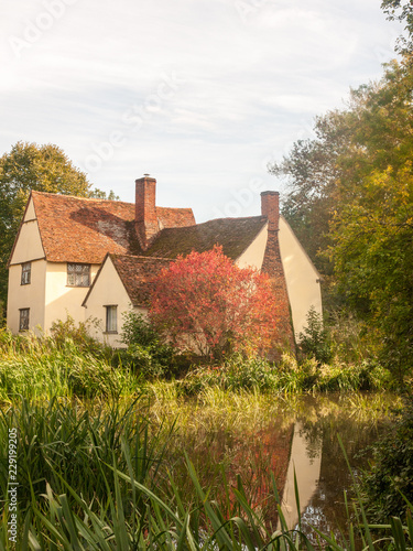 willy lott's cottage flatford mill outside cottage nature landscape special photo