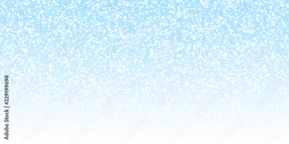 Fototapeta premium Magic stars sparse Christmas background. Subtle fl