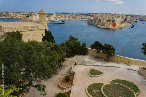Valletta port at Malta